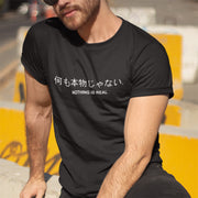 INFINITAAL "Nothing is Real" Japanese Streetwear T-Shirt