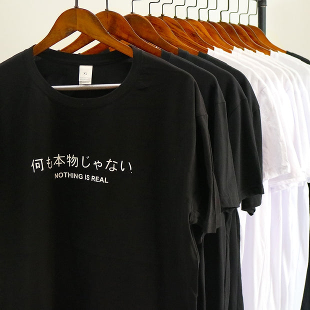 INFINITAAL "Nothing is Real" Japanese Streetwear T-Shirt